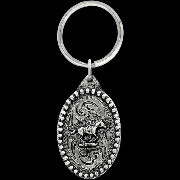 Gallop into style with our Race Horse Keychain. Meticulously crafted, it's a perfect accessory for horse racing enthusiasts and lovers of the track. Order now!